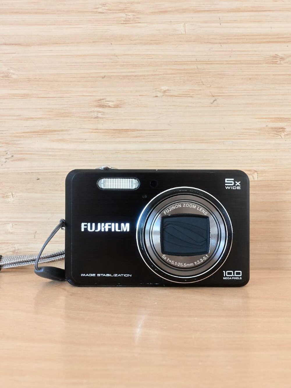 Fujifilm FinePix J250 10MP Digital Camera Black 5x Optical Zoom Tested